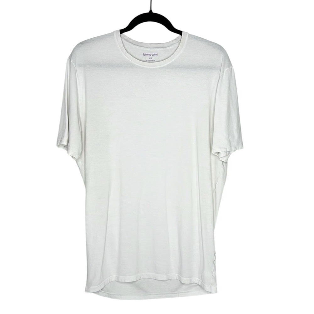 Tommy John Cool Cotton Classic White T-Shirt size Large